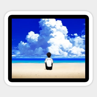 Shinji Beach Sticker